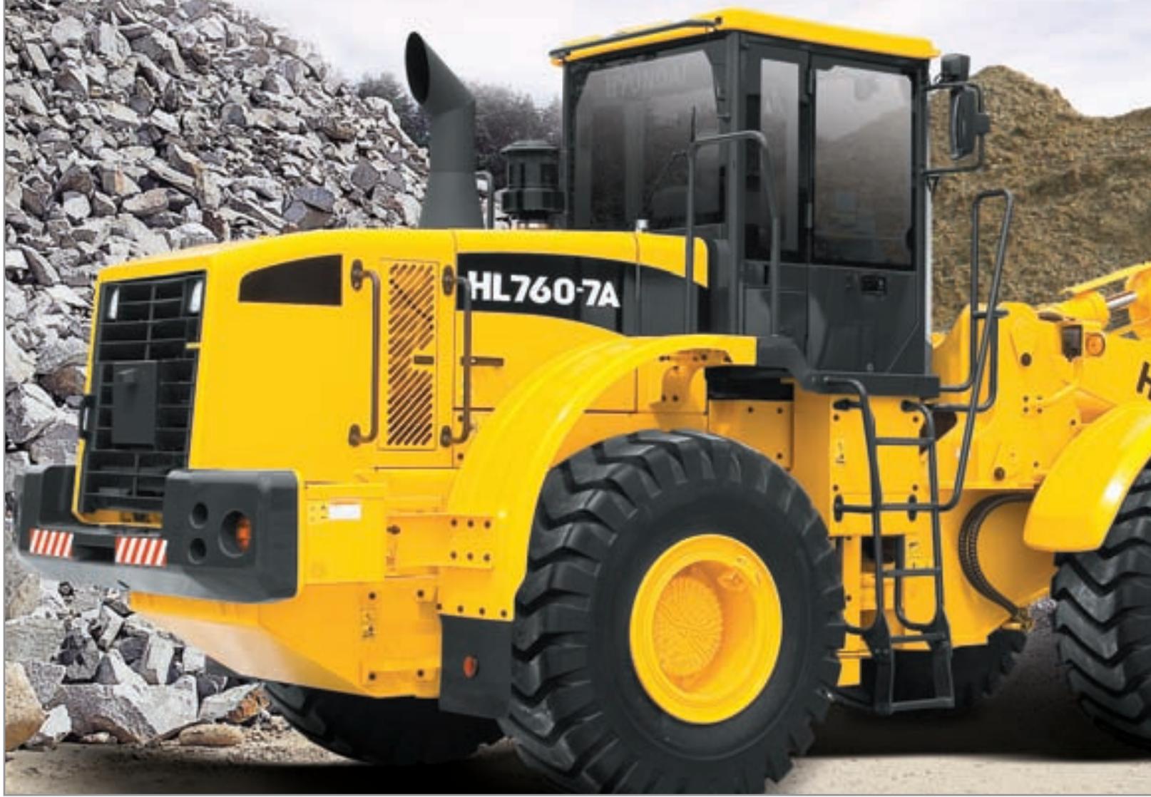 HYUNDAI HL760-7A - Chargeuses Hyundai Travaux lourds - 1