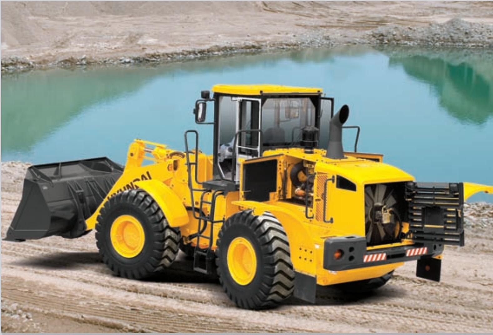 HYUNDAI HL760-7A - vidange distant - 1