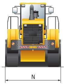 HYUNDAI HL770-7A - Dimensions - 2