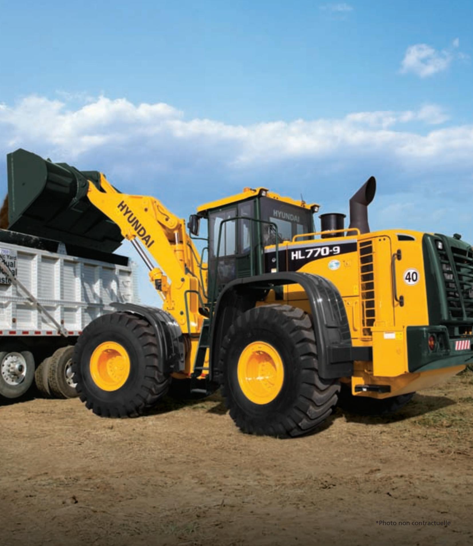 HYUNDAI HL770-9 - Le plaisir de travailler - 1