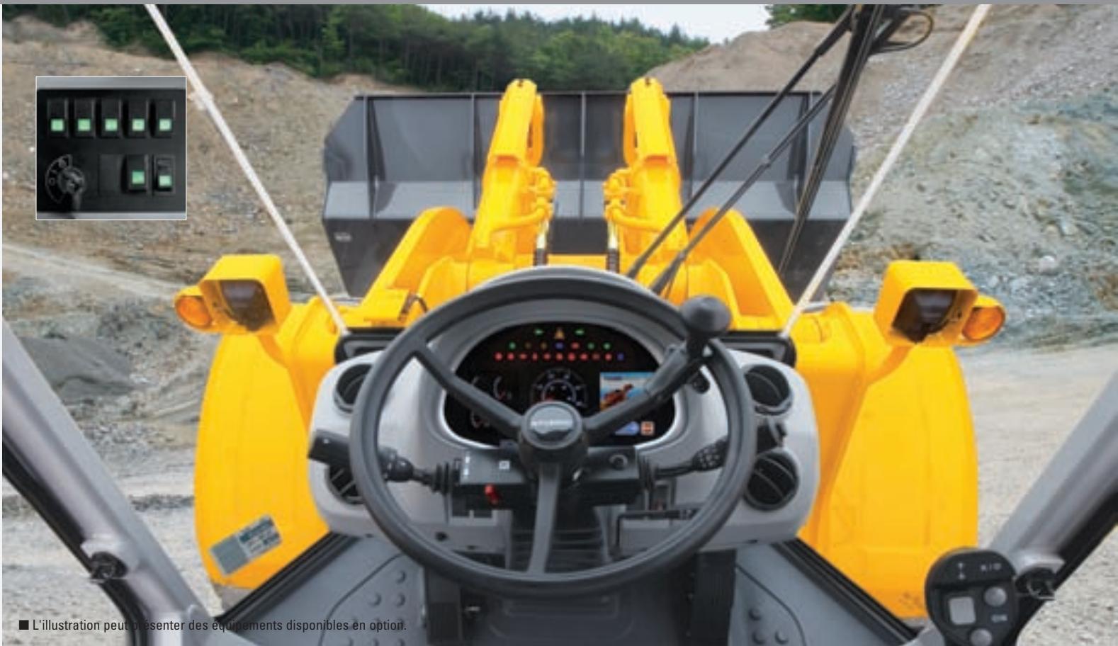 HYUNDAI HL780-7A - Panneau d'affichage et d'interrupteurs centralisé - 1