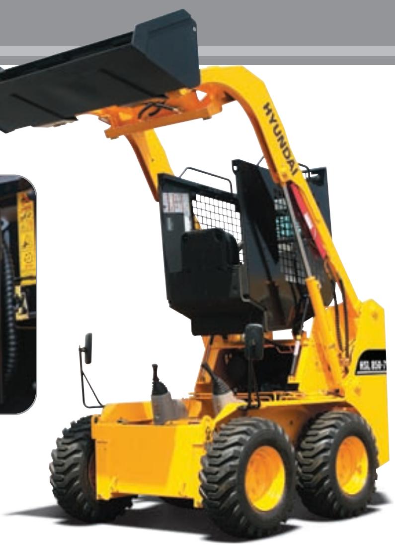 HYUNDAI HSL850-7 - Accès ainsi pour la maintenance - 1