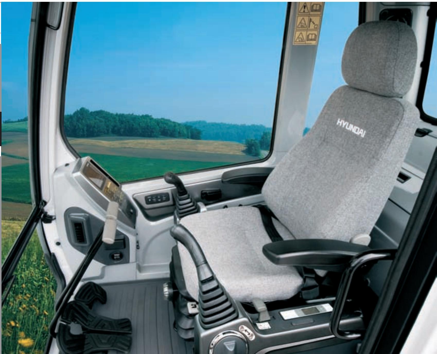 HYUNDAI R110-7A - Technologie de modélisation de cabine - 7