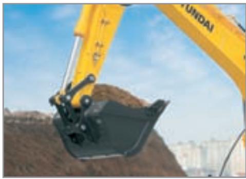 HYUNDAI R110-7A - Godet articulation de godet renforcés - 1