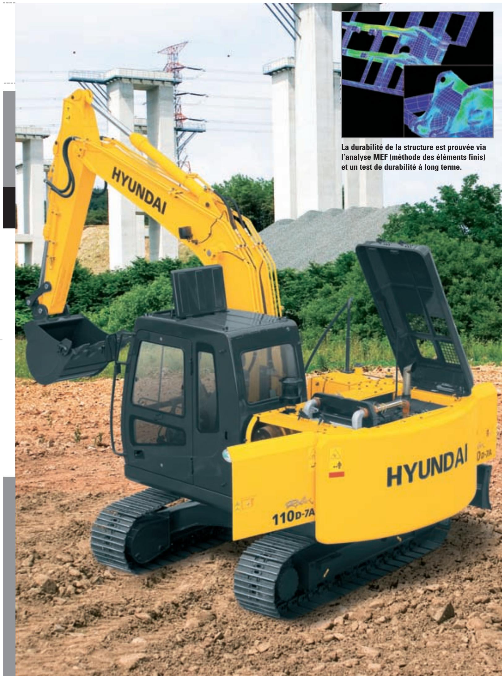 HYUNDAI R110-7A - Pompe hydraulique très efficace - 2
