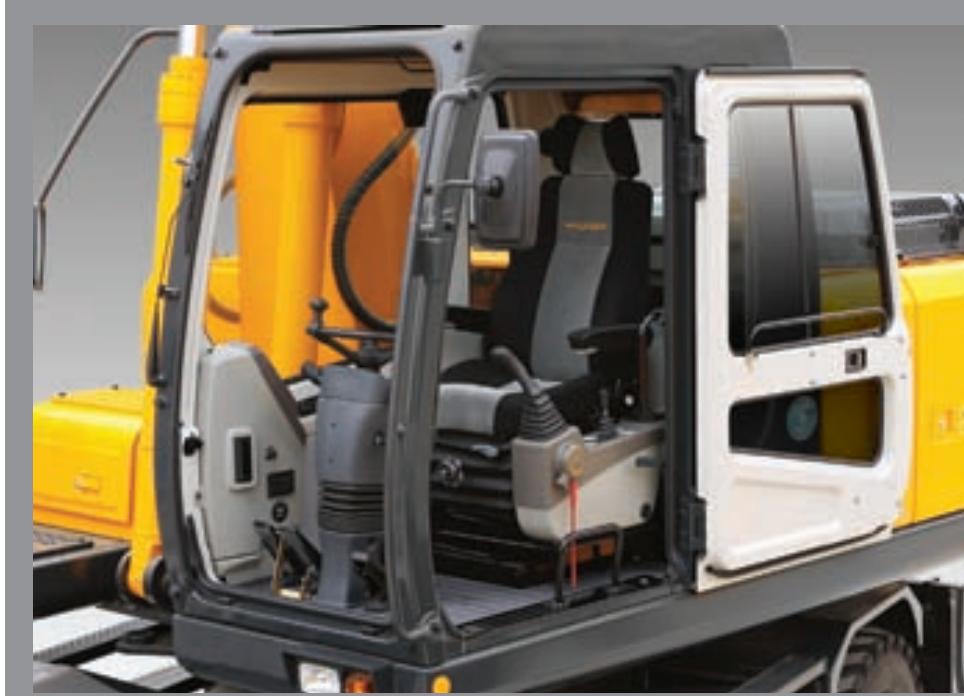 HYUNDAI R140W-7A - Grande cabine avec une excellente visibilité - 1