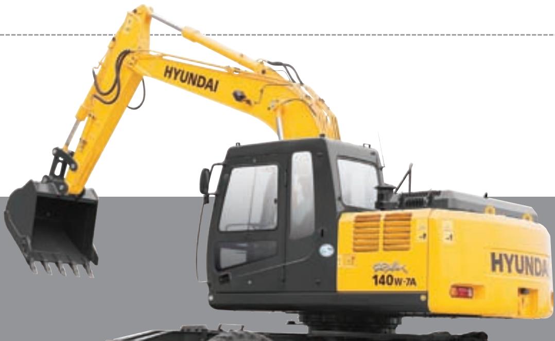 HYUNDAI R140W-7A - Colonne de direction régliable - 2