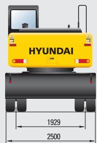 HYUNDAI R140W-7A - Chassis - 9