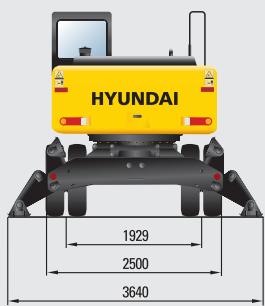 HYUNDAI R140W-7A - Chassis - 15