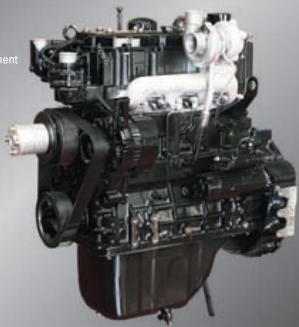 HYUNDAI R140W-7A - Moteur Mitsubishi D04FD-TAA - 1