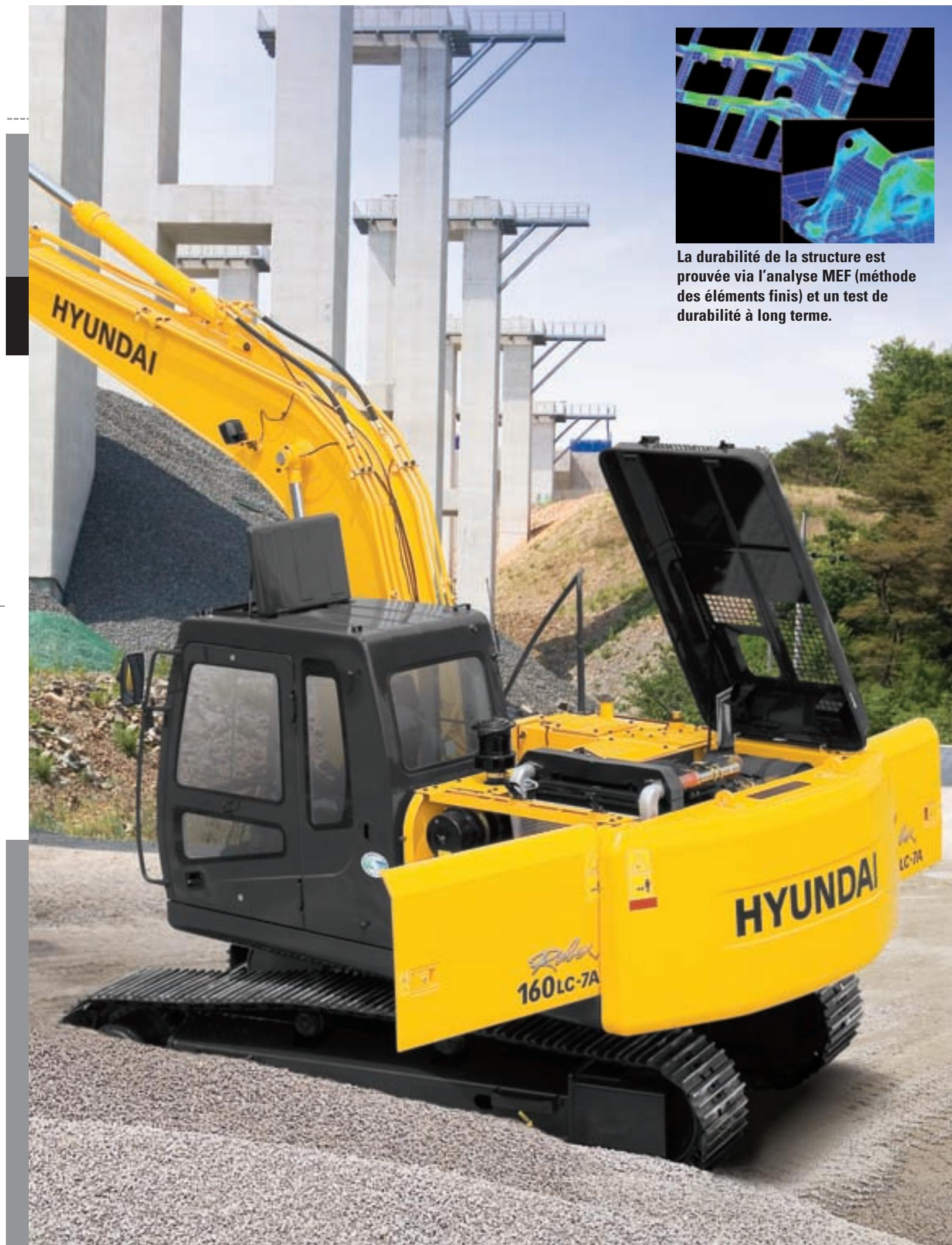 HYUNDAI R160LC-7A - Grand coffre à outils constituent un espace de rangement supplémentaire - 1