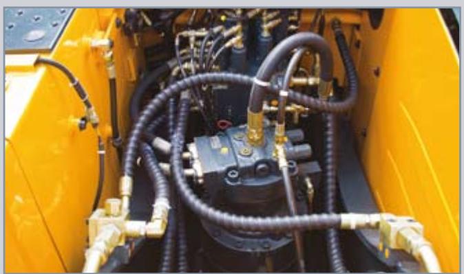HYUNDAI R160LC-9 - Les améliorations du système hydraulique - 2