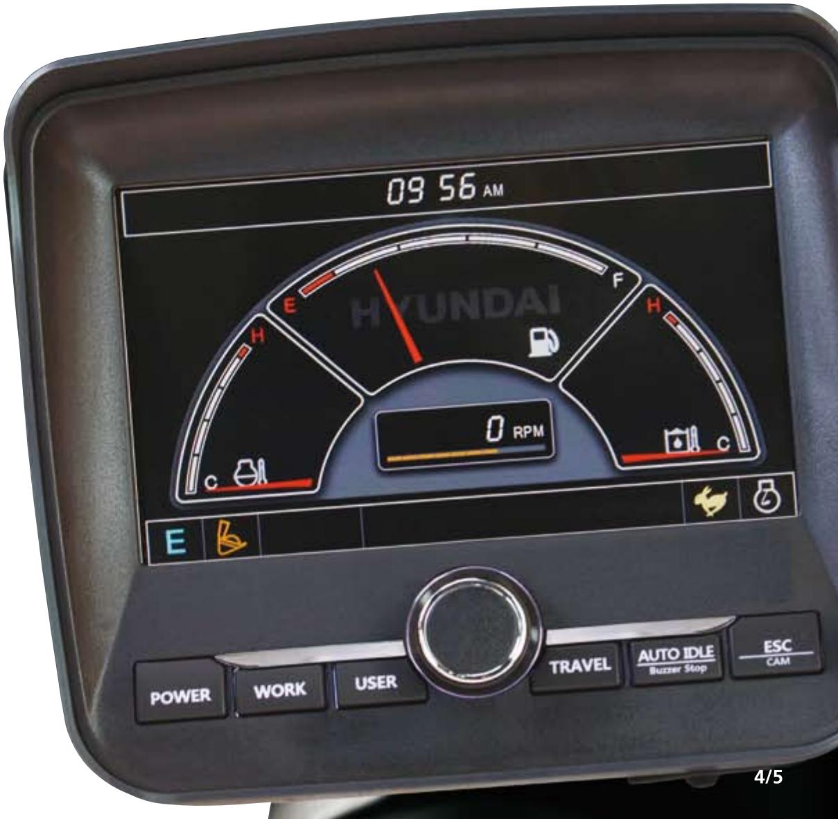 HYUNDAI R160LC-9 - Module d'affichage facile à utiliser - 1