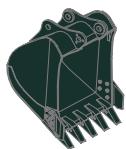 HYUNDAI R160LC-9 - GODETS - 4