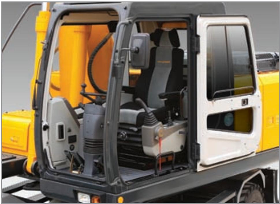 HYUNDAI R170W-7A - Grande cabine avec une excellente visibilité - 1