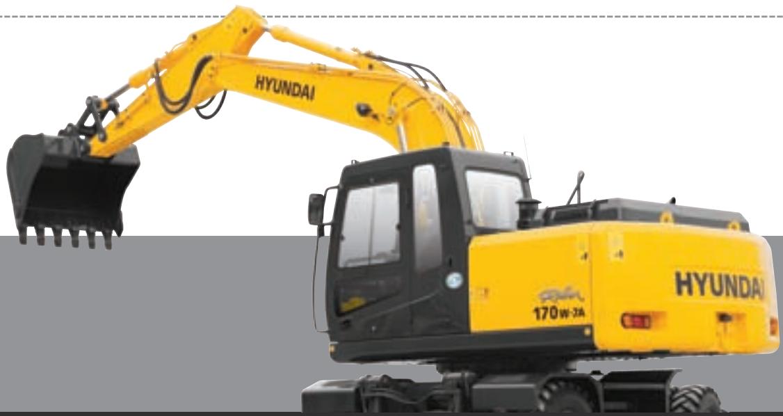 HYUNDAI R170W-7A - Colonne de direction régliable - 2