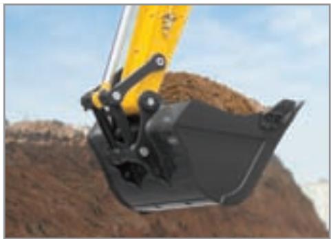 HYUNDAI R180LC-7A - Godet et articulation de godet renforcés - 1