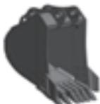 HYUNDAI R180LC-7A - Godets - 5