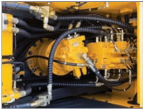 HYUNDAI R180LC-7A - Commande de pivotement puissant et plus précise - 1