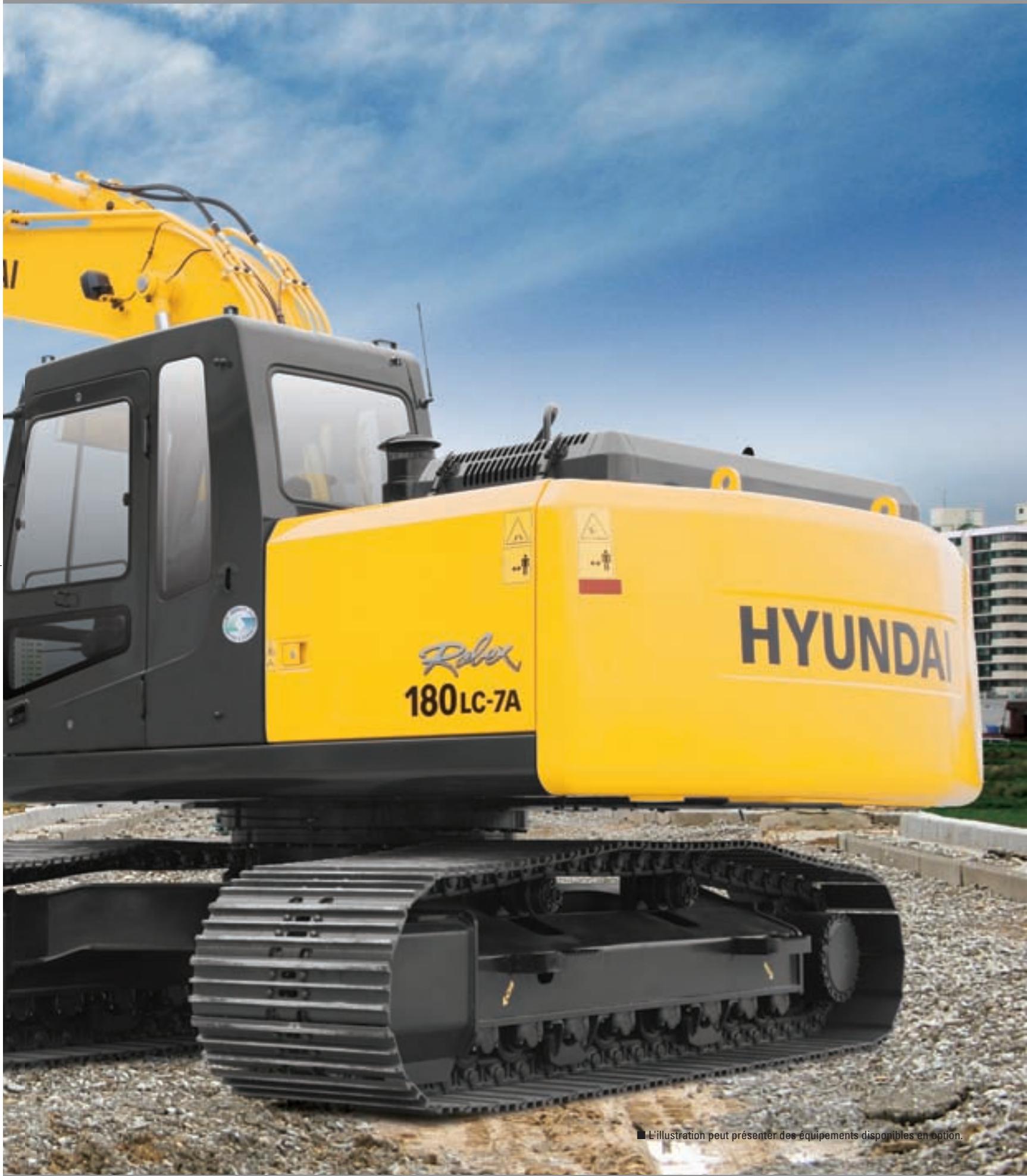 HYUNDAI R180LC-7A - Conçu pour une puissance, des performances et une fiabilité maximales. - 1