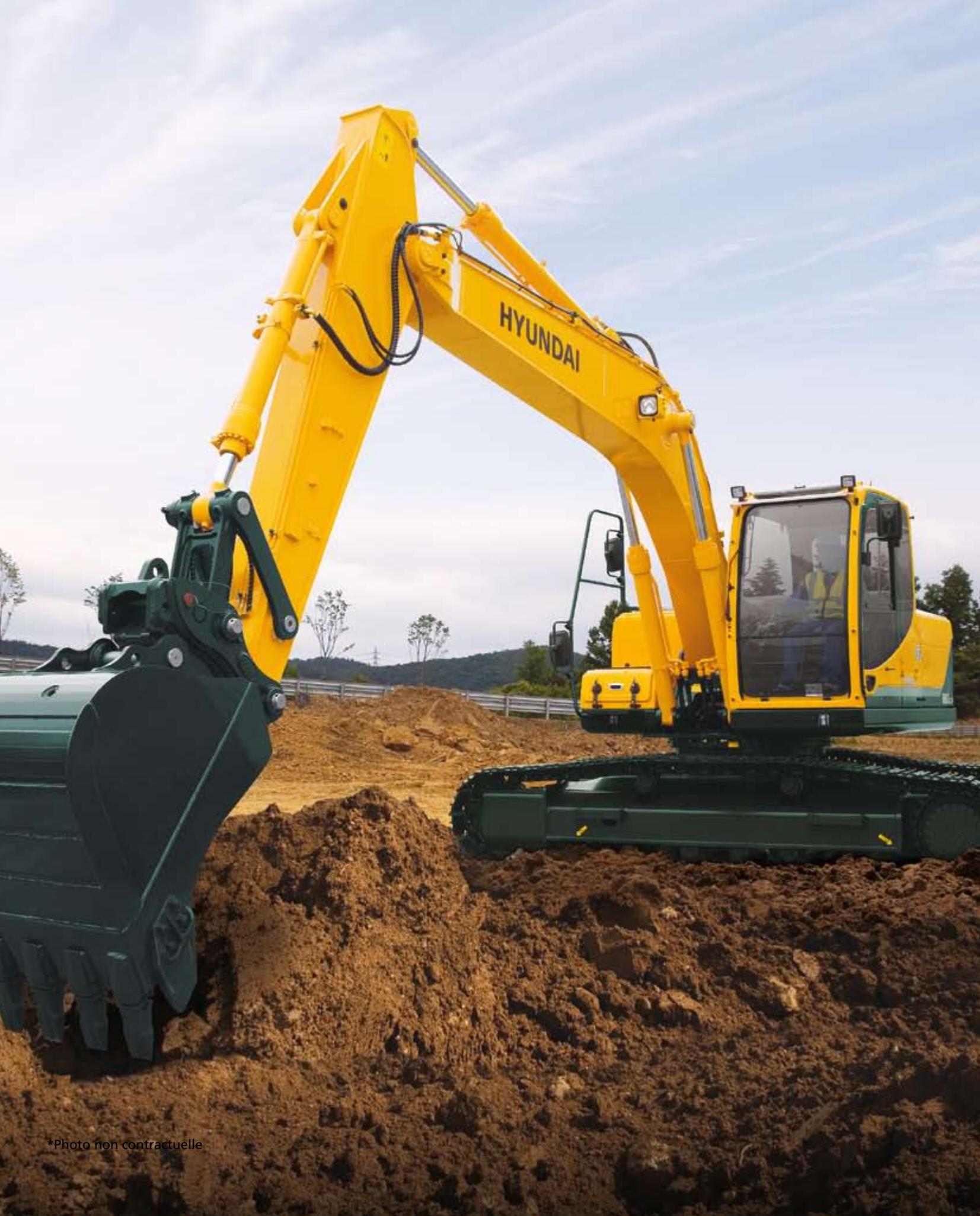 HYUNDAI R180LC-9 - Quand le travail devient un plaisir - 1
