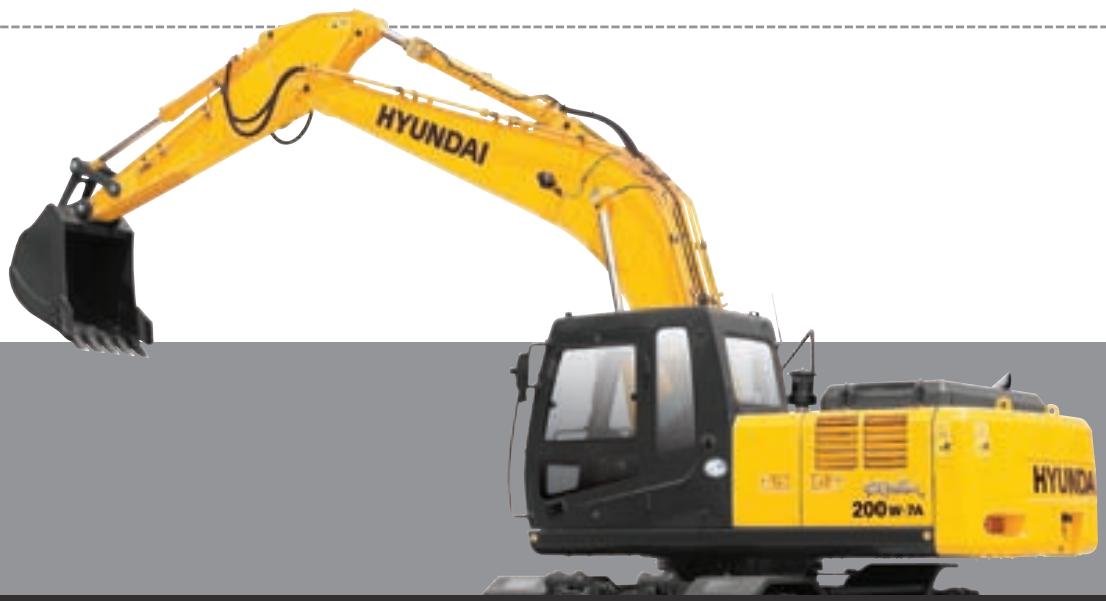 HYUNDAI R200W-7A - Colonne de direction régliable - 2