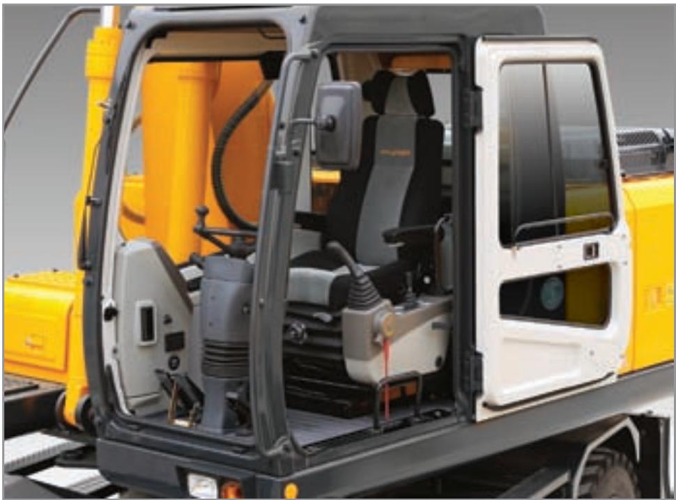 HYUNDAI R200W-7A - Grande cabine avec une excellente visibilité - 1