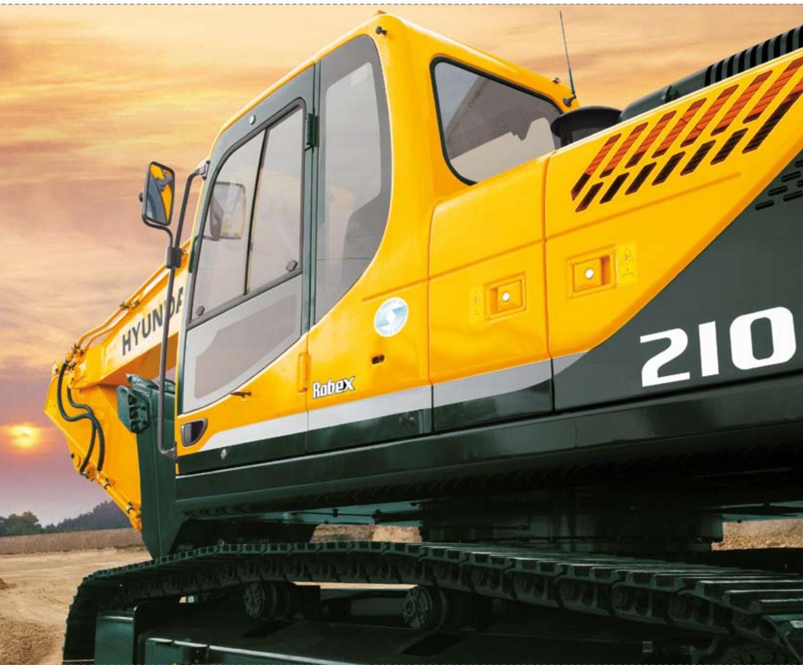 HYUNDAI R210LC-9 - Performances &amp; caractéristiques de sécurité - 1