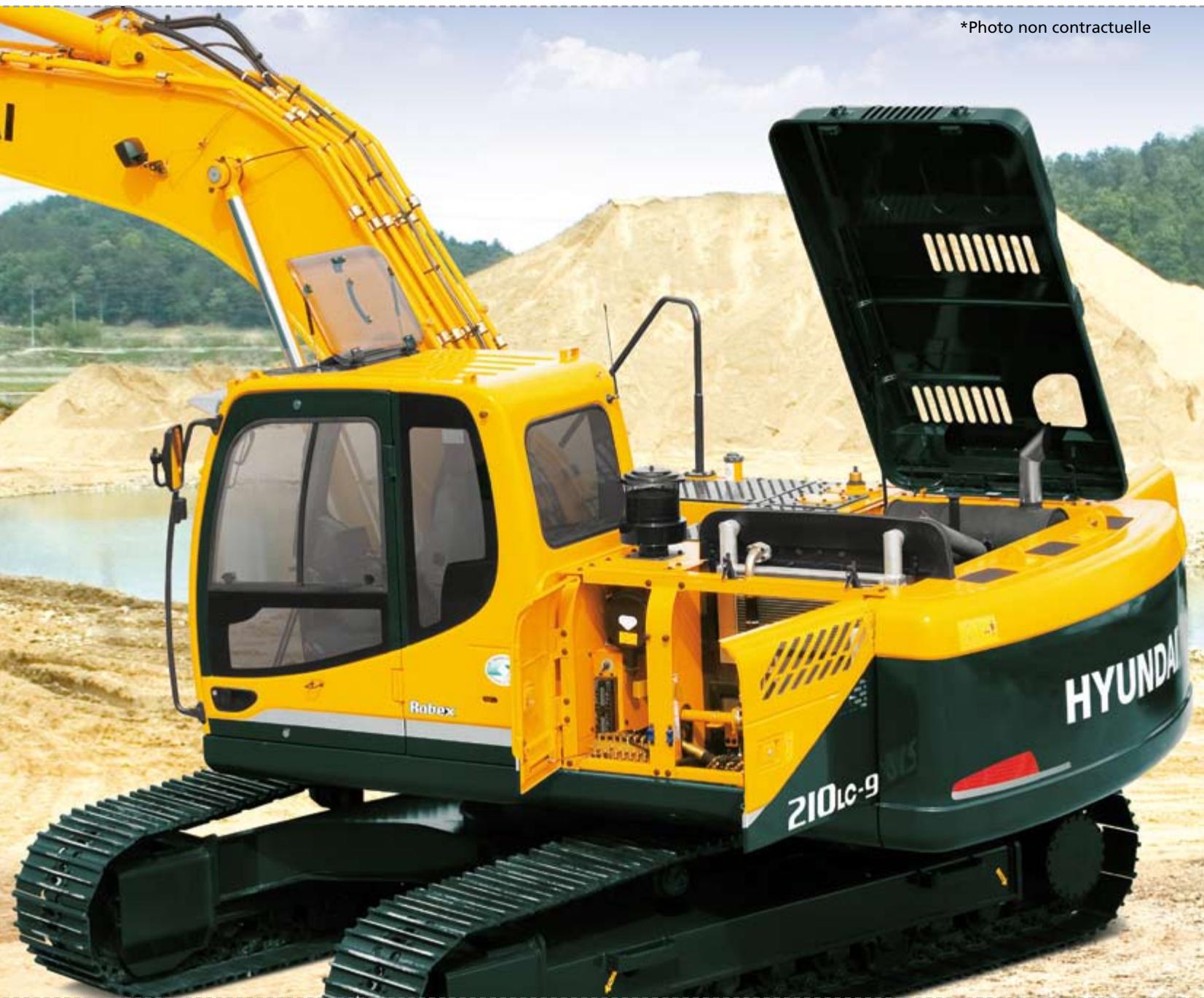 HYUNDAI R210LC-9 - Allongement des intervalles de remplacement des filtres - 4