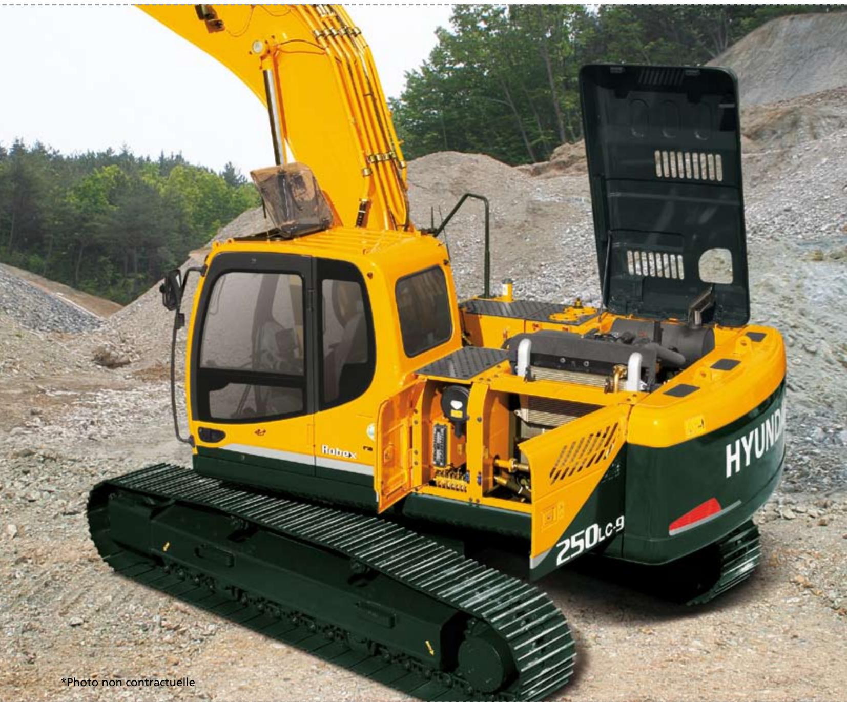 HYUNDAI R250LC-9 - Allongement des intervalles de remplacement des filtres - 4