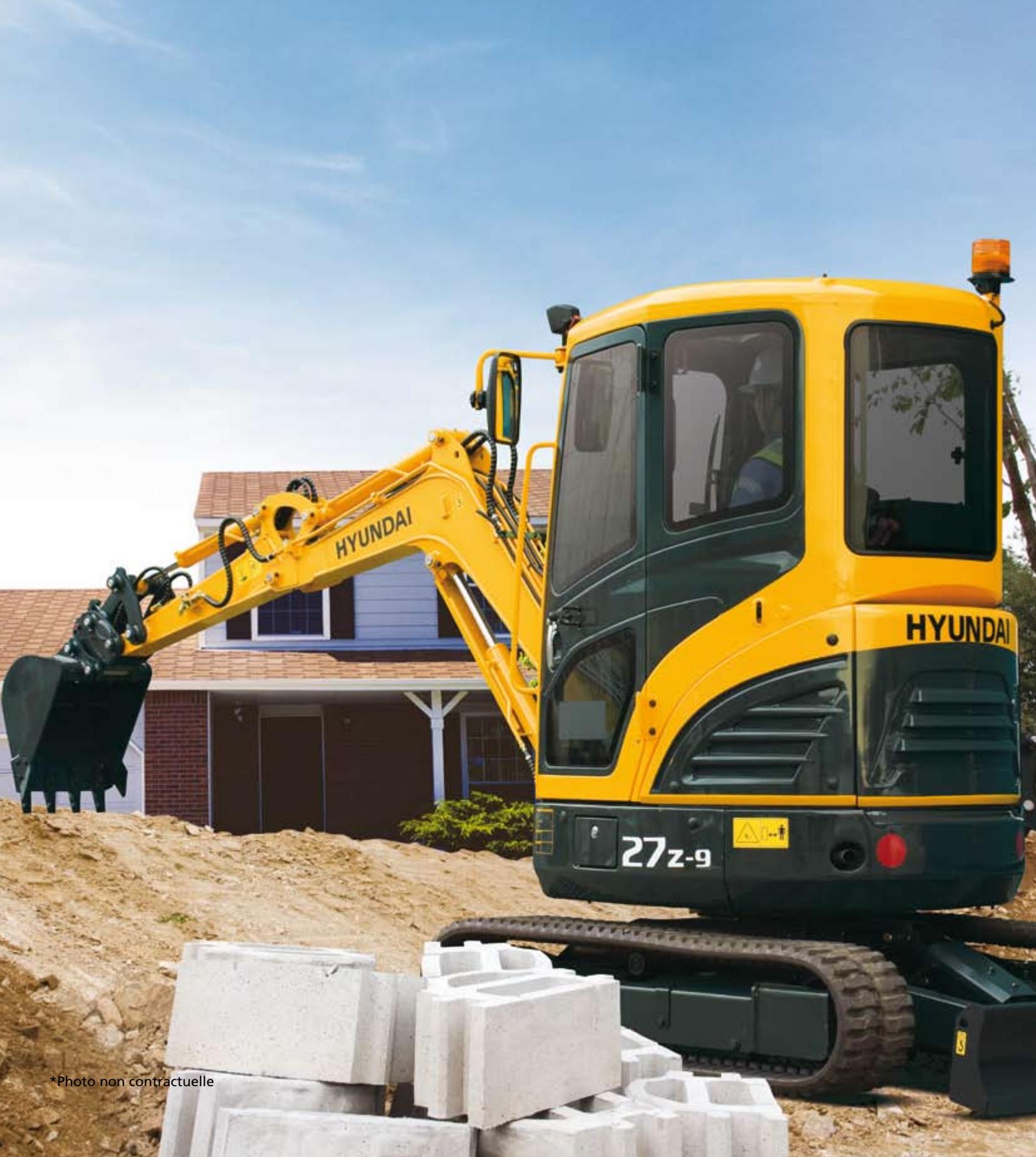 HYUNDAI R27Z-9 - Quand le travail devient unCLSIR - 1