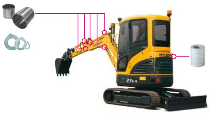 HYUNDAI R27Z-9 - Filtre à air facile à replacer - 1