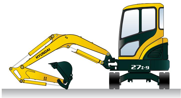HYUNDAI R27Z-9 - Résistance structurelle - 1
