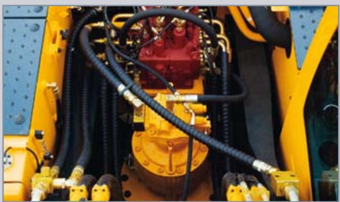 HYUNDAI R320LC-9 - Les améliorations du système hydraulique - 2
