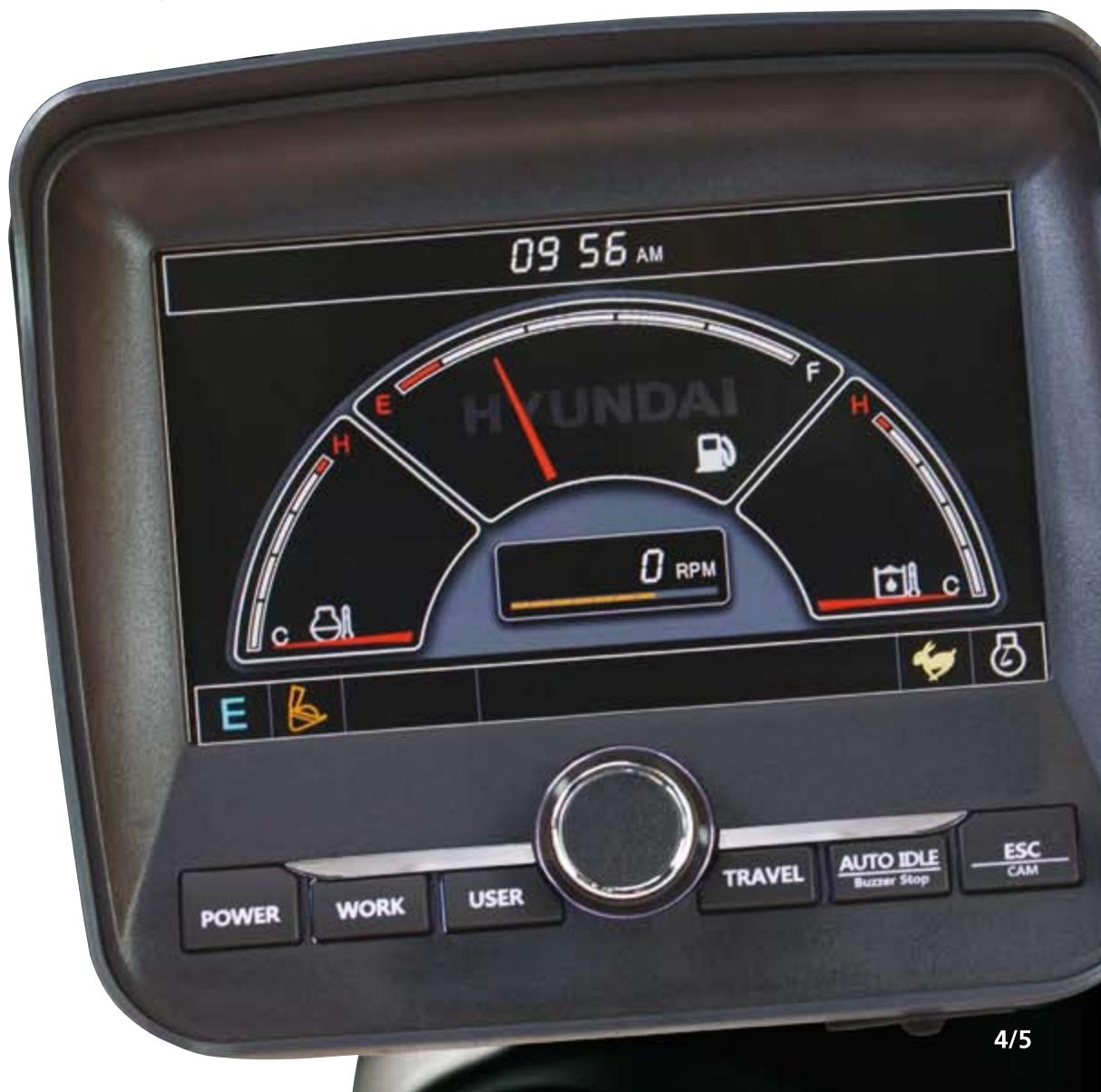 HYUNDAI R320LC-9 - Module d'affichage facile à utiliser - 1