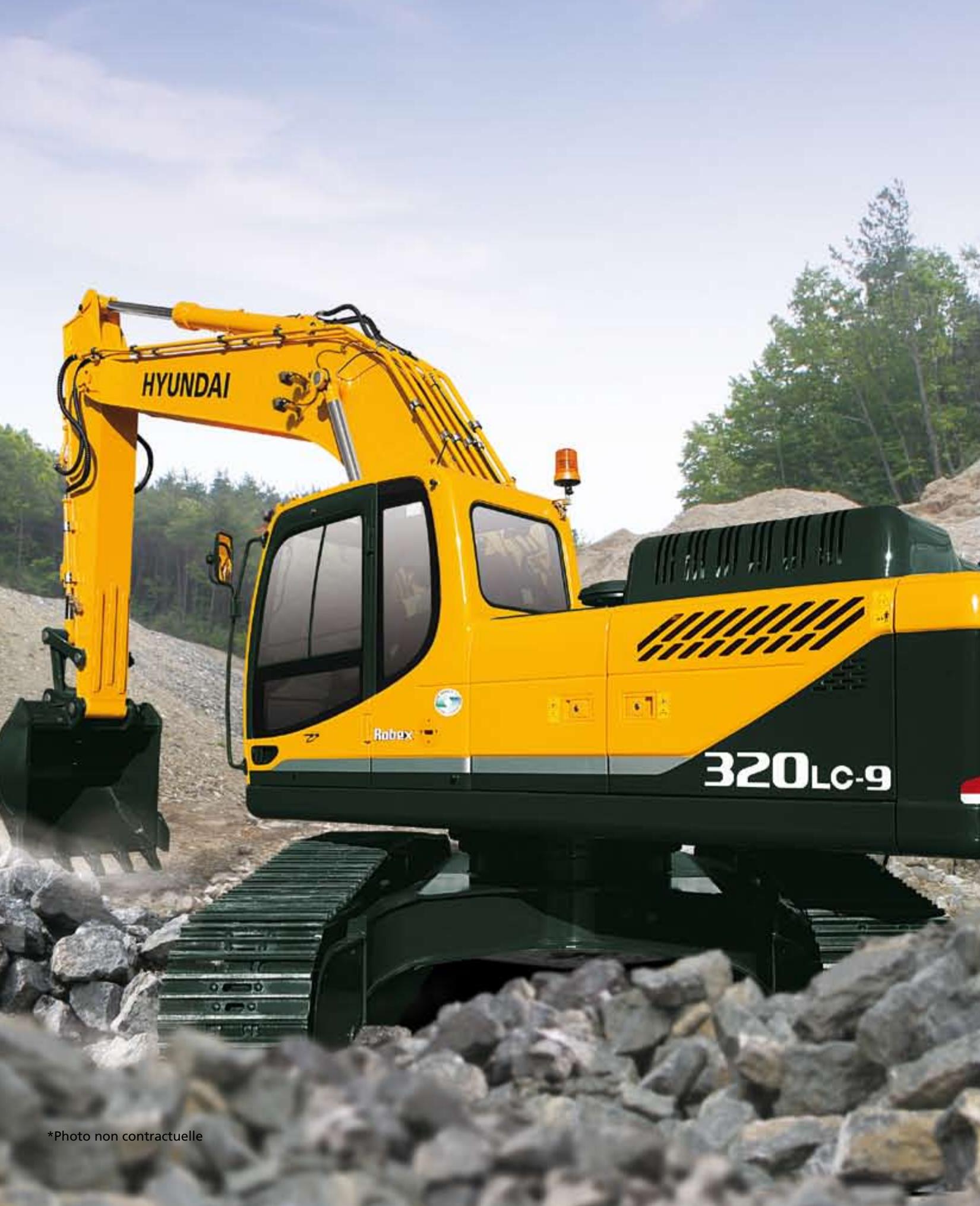HYUNDAI R320LC-9 - Quand le travail devient un plaisir - 1