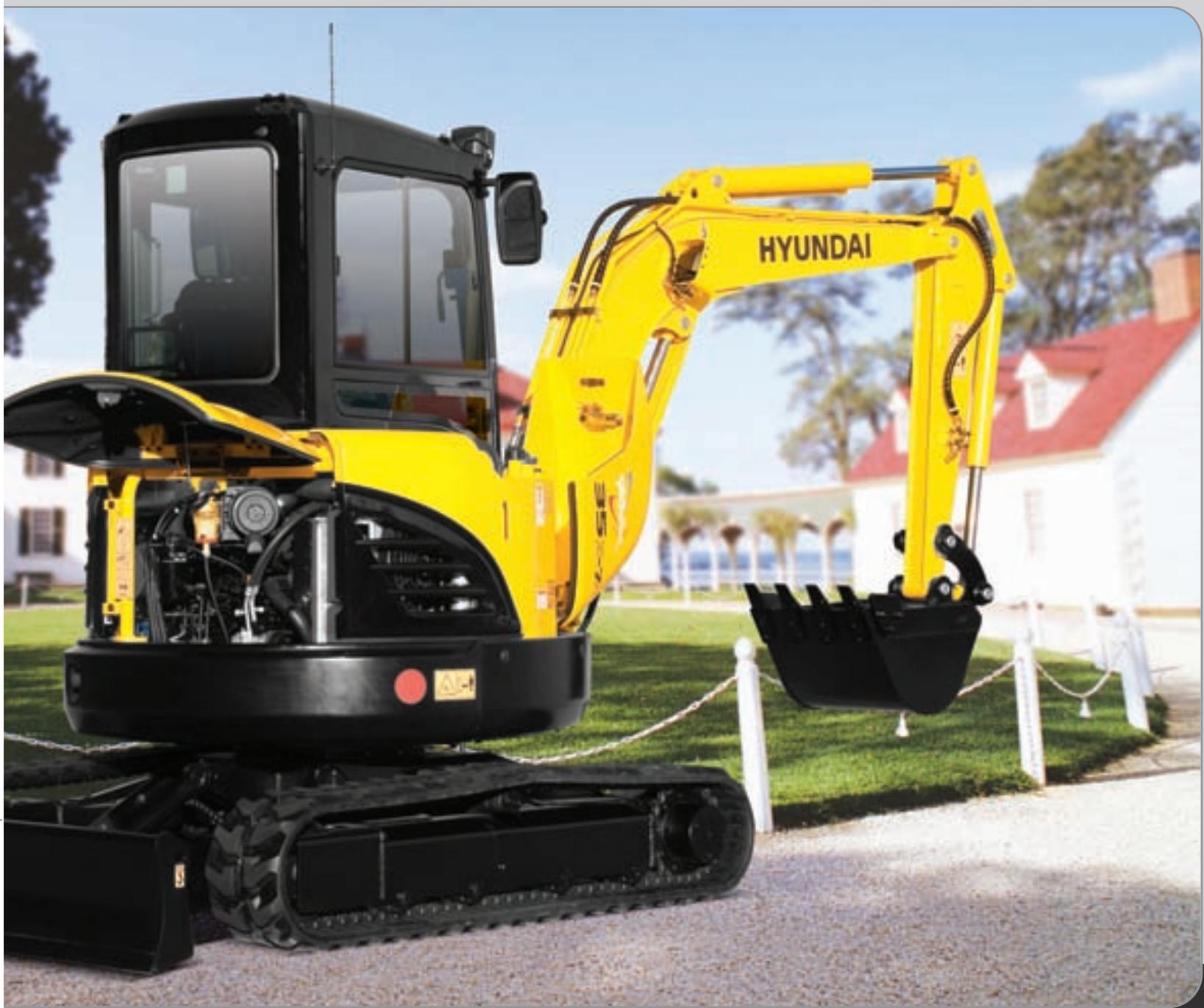 HYUNDAI R35Z-7 - Fiabilité et facilité de maintenance - 5