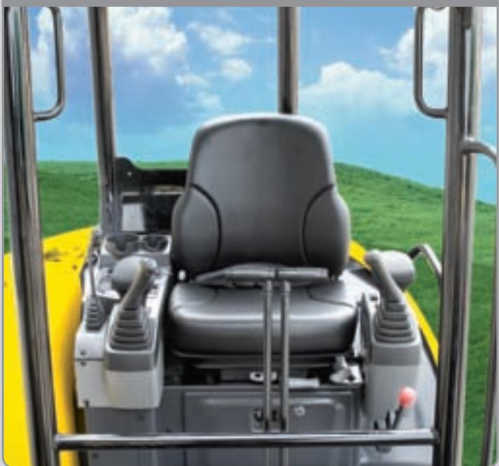 HYUNDAI R35Z-7 - Cabine spacieuse et comfortable - 1
