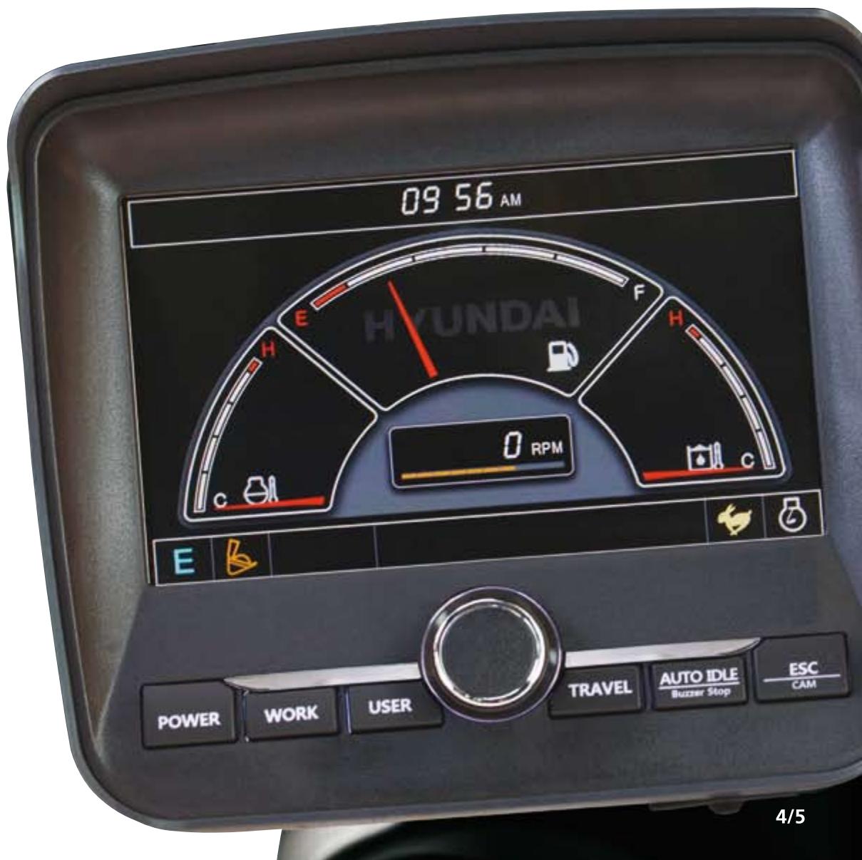 HYUNDAI R380LC-9 - Module d'affichage facile à utiliser - 1