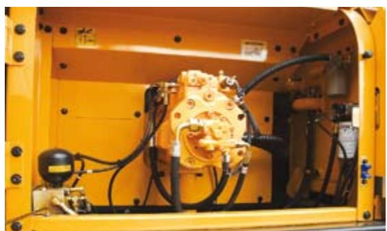 HYUNDAI R380LC-9 - Les améliorations du système hydraulique - 1