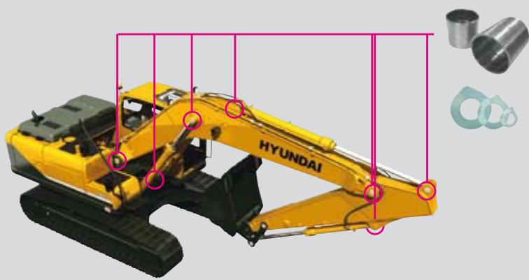 HYUNDAI R380LC-9 - Accès facile - 1
