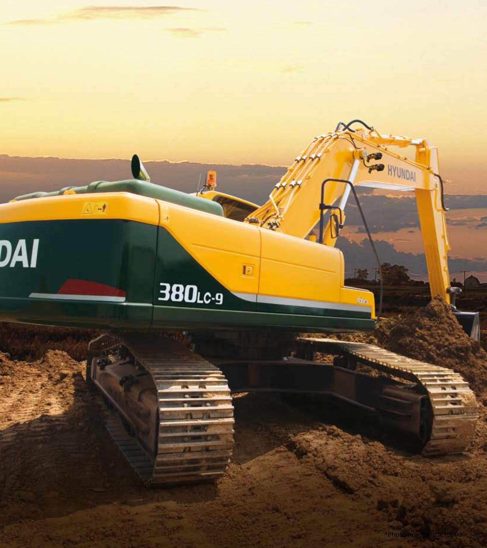 HYUNDAI R380LC-9 - Quand le travail devient unCLSIR - 1