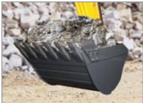 HYUNDAI R450LC-7A - Godetarticulationdegodertrenforcés - 1