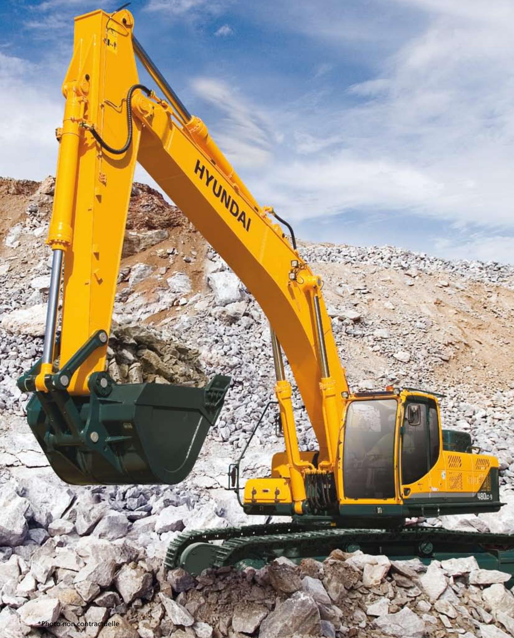 HYUNDAI R480LC-9 - Quand le travail devient unCLSIR - 1