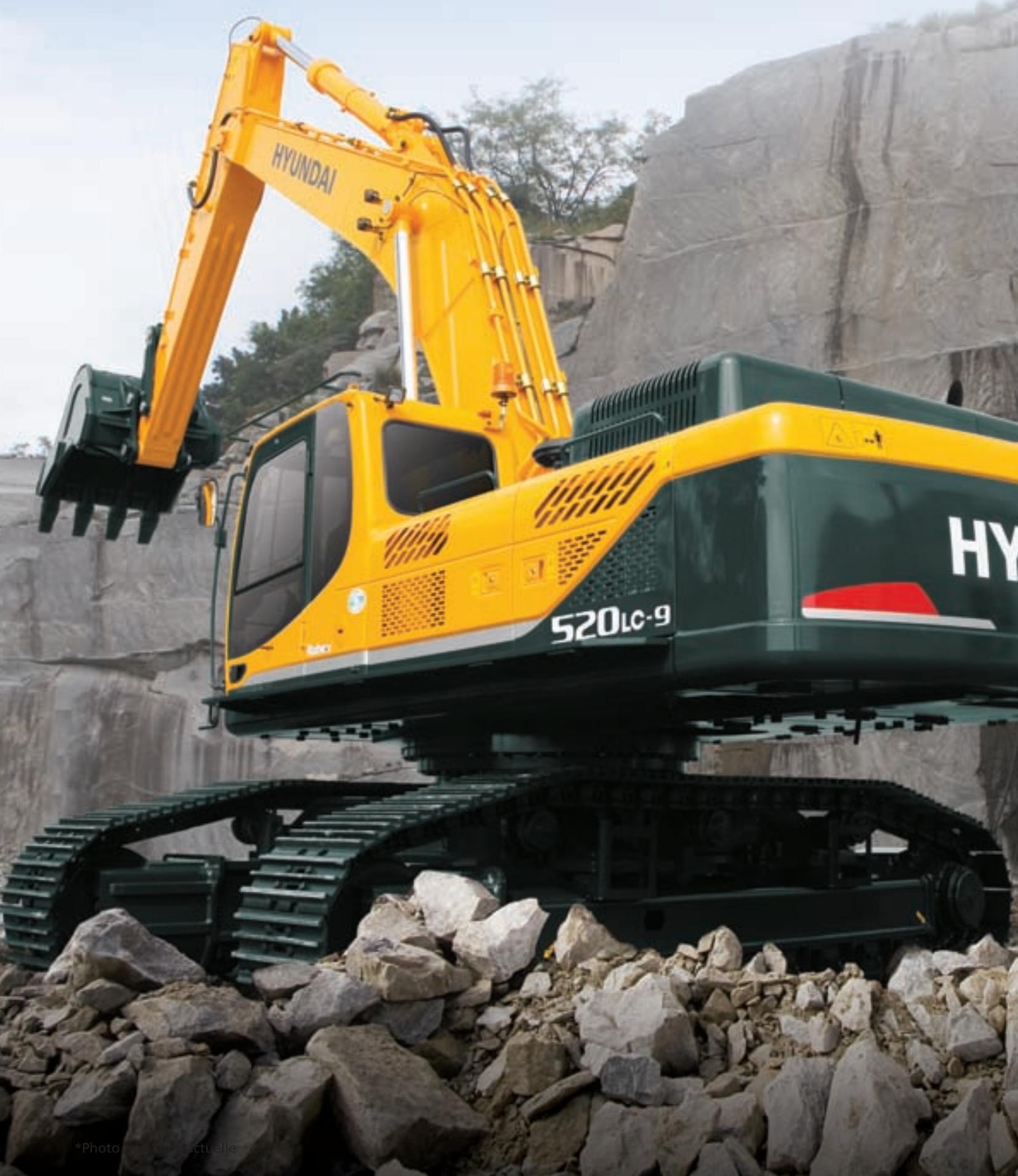 HYUNDAI R520LC-9 - Quand le travail devient un plaisir - 1