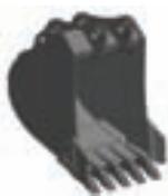 HYUNDAI R55-7A - Godets - 2