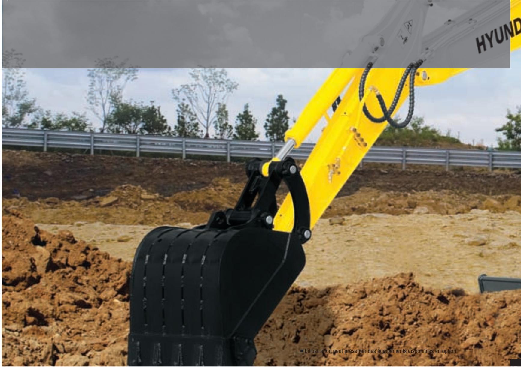 HYUNDAI R55-7A - Bonnes prestations et longue durée de vie - 1