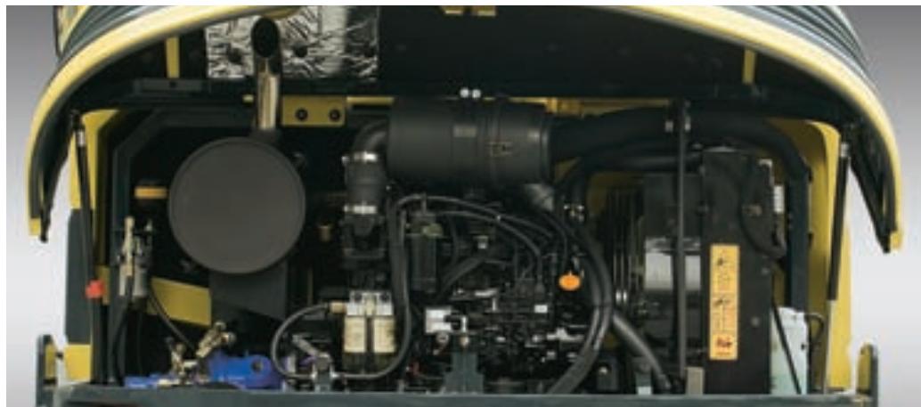 HYUNDAI R55W-9 - Large capot moteur - 1