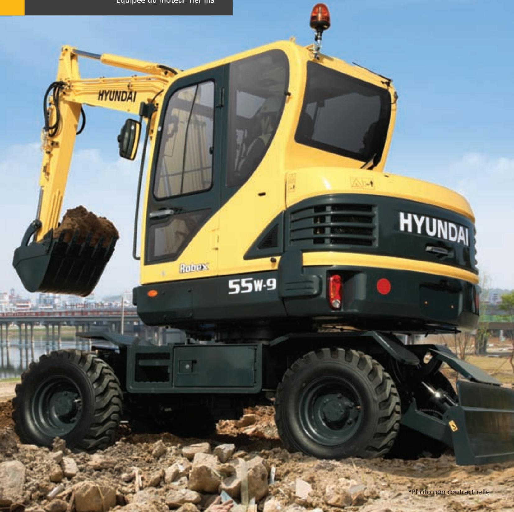 HYUNDAI R55W-9 - 1