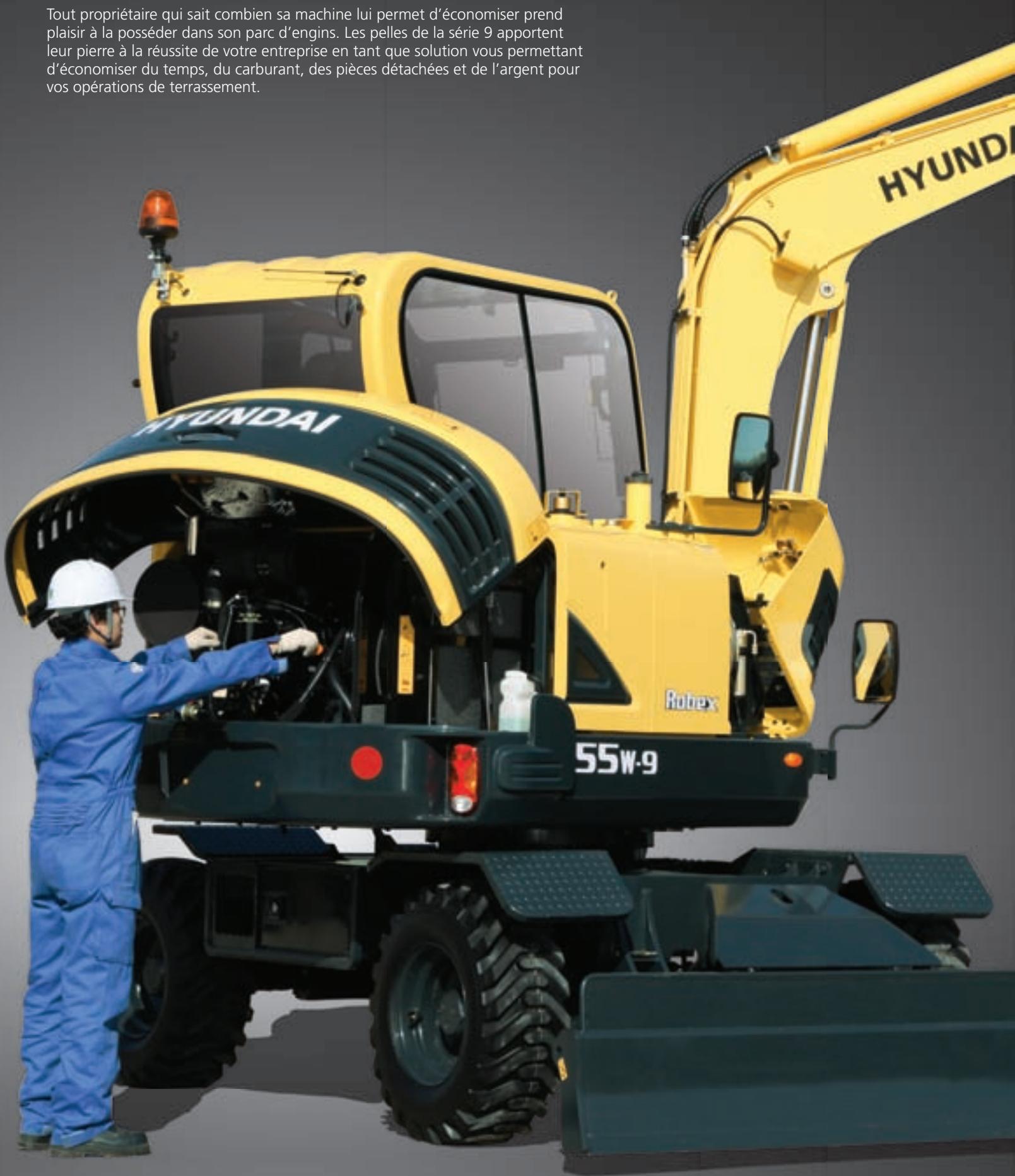 HYUNDAI R55W-9 - Rentable - 1